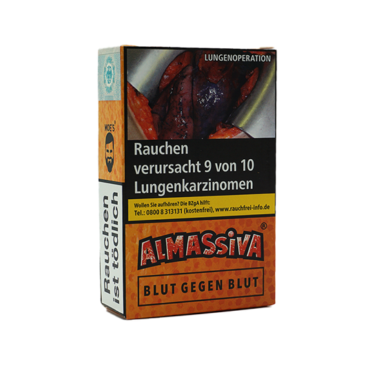 Almassiva Drachenfrucht Zitrone (Blut gegen Blut) Shisha Tabak, 25g