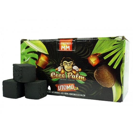 Coco Palm Utomo 27 mm Naturkohle - 1kg