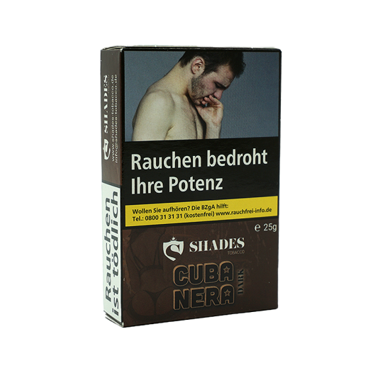 Shades Kaffee Zigarre ( Cuba Nera ) Shisha Tabak, 25g