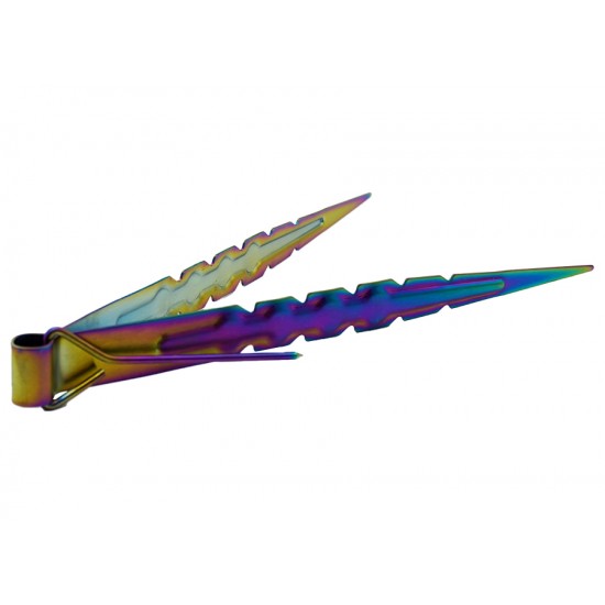 Kohlezange Rainbow Spitzzange 22cm