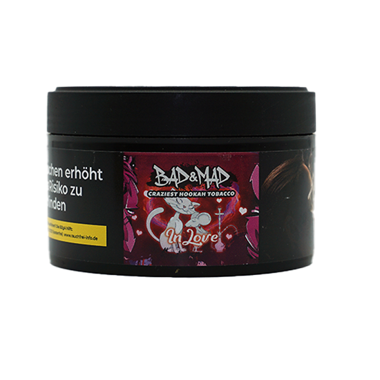 Bad & Mad Traube Erdbeere Cassisbeeren (In Love) Shisha Tabak, 25g