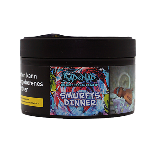 Bad & Mad Waldbeeren Bonbon (Smurfys Dinners) Shisha Tabak, 25g